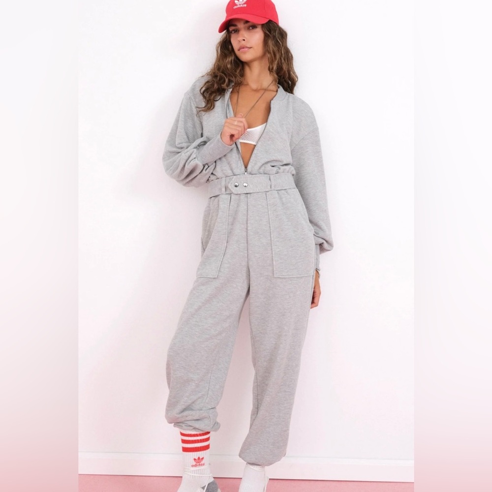 For Love and Lemons x Victoria’s Secret cinched jumpsuit